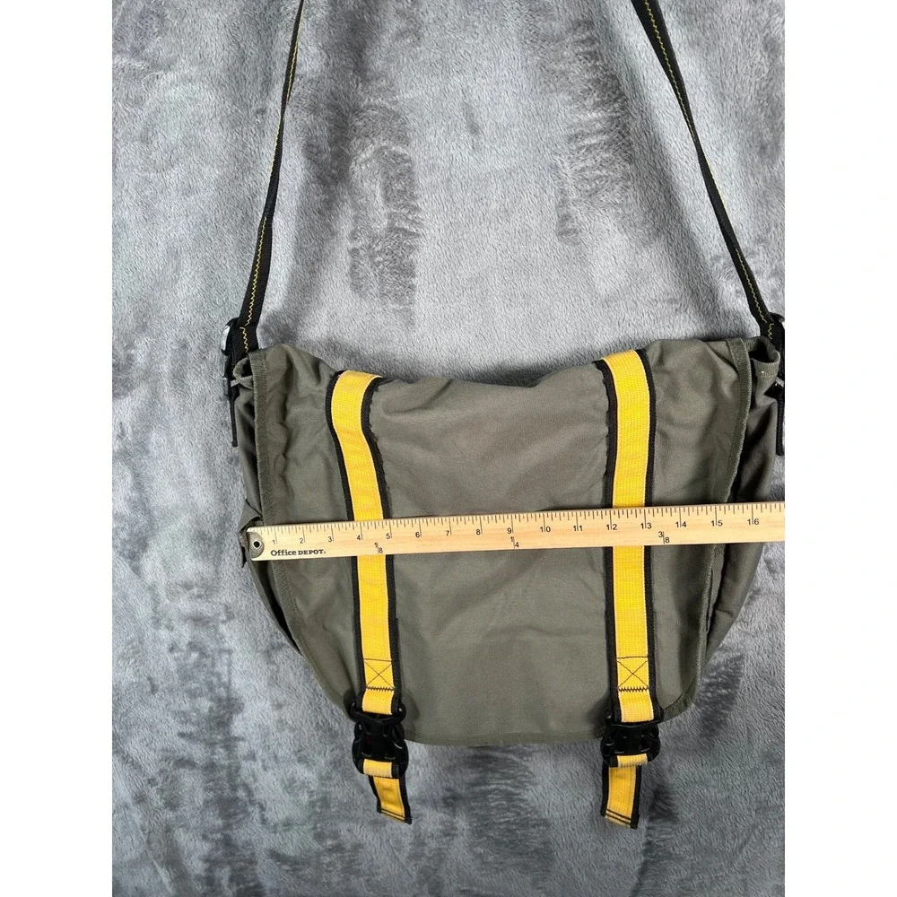 Gap Messenger Bag Vintage Crossbody School Y2K Biker Green Travel Nylon Gem